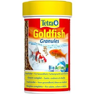 Tetra Goldfish Granules - granulaat visvoer voor alle goudvissen en andere koudwatervissen, 250 ml blik