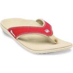 Spenco Women's Yumi Sandal, True Red, 5 M