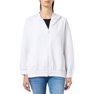 Geox Woman W Sweater Fleece Brilliant White_S, Briljant White, S