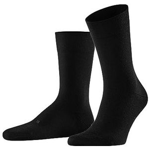 FALKE Heren Sokken Stabilizing Wool Everyday M SO Wol Functioneel material eenkleurig 1 Paar, Zwart (Black 3000), 39-40