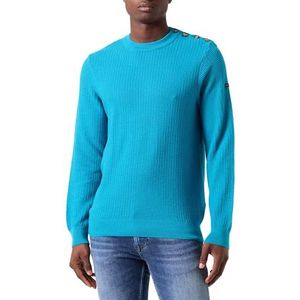 Armor Lux Trui marine effen J12, Pagoda, S