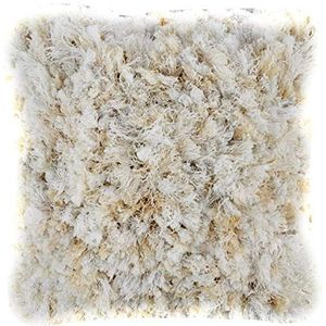 Heckett Lane Selah Cushion Cover, 55% Cotton, 45% Polyester, Beige, 50 x 50 Cm, 1.0 Pieces