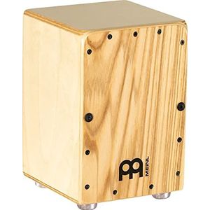 Meinl Percussion Mini Cajon Instrument/trommel - een geweldig cadeau-idee - de perfecte decoratie voor thuis of op kantoor - Heart Ash frontpaneel (MC1HA)