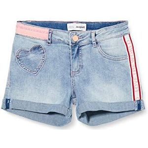 Desigual Denim_Rodriguez Shorts voor meisjes, blauw (Jeans Claro 5007), 116 cm