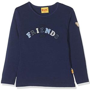 Steiff Jongens T-shirt met lange mouwen, blauw (Medieval Blue 3062), 98 cm