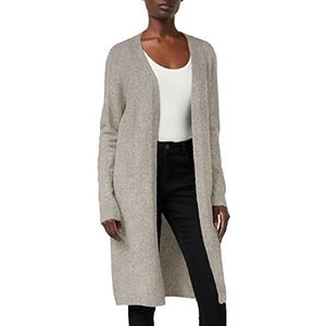 Vero Moda Vmdoffy Ls Long Open Cardigan Ga Noos Cardigan dames,Sepia Tint,XS