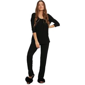 Oh!Zuza Dames Lounge Set H30, Zwart, XXL - Size, zwart, XXL