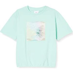 s.Oliver T-shirt voor meisjes, Oceaangroen, 128/134 cm