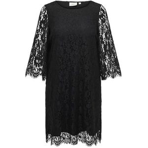 ONLY Carmakoma midi-jurk dames, zwart, 46 Grote maten