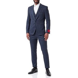 HUGO Heren Arti/Hesten232V1J Suit, Dark Blue405, 44, Dark Blue405