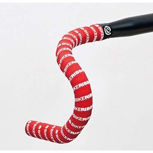 Bike Ribbon stuurband Scrub, rood/wit