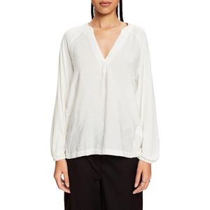ESPRIT Dames 993EE1K350 T-shirt, 110/OFF wit, XS, 110, gebroken wit., XS