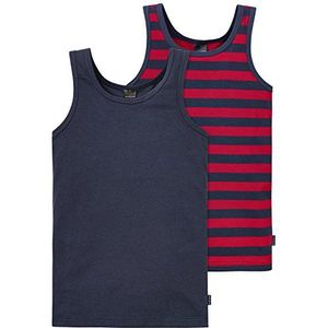 Schiesser Jongens onderhemd (verpakking van 2), meerkleurig (gesorteerd 1 901), 140 cm