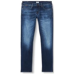 Pepe Jeans Hatch Jeans voor heren, slim fit, blauw (denim-dn7), 34W x 34L