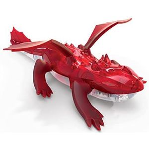 Hexbug 6068874 Afstandsbediening Dragon Oplaadbaar Speelgoed voor Kids-Verstelbaar Robotic Dinosaur Figuur (Rood)
