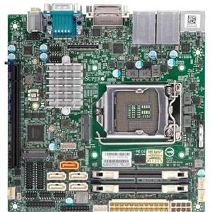 SUPERMICRO X11SCV-L. Processorfabrikant: Intel, Processorsocket: LGA 1151 (Socket H4), Compatibele processor: Intel. Bulk