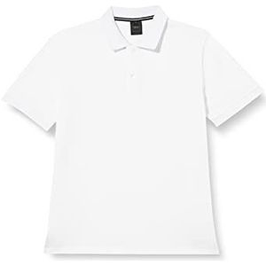 Geox Heren M Polo Shirt, optisch wit, S, wit (optical white), S