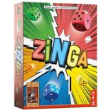 999 Games Zinga Dobbelspel - Geschikt voor 2-4 spelers vanaf 8 jaar - Rol, sla en win in dit vrolijke reactiespel!