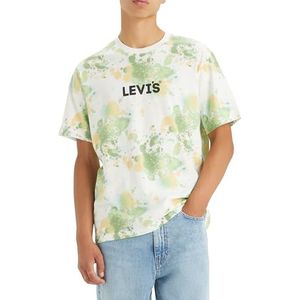Levi's Ss Relaxed Fit Tee T-Shirt heren, Headline Logo AOP, M