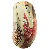 SteelSeries - CS2 Dragon Lore Edition - Draadloze Gamingmuis - 2,4-GHz en Bluetooth - TrueMove Air Optische Sensor met 18.000 DPI