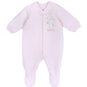 Chicco Romper voor baby en peuters, uniseks kinderen, Lichtroze, 0 Maanden