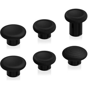 eXtremeRate 13 in 1 Thumsticks Peddels D-pad Kit voor Xbox Elite Series 2 Controller, Metaal Thumbsticks/D-Pad/Paddles voor Xbox Elite Series 2 Core Controller - Zilver