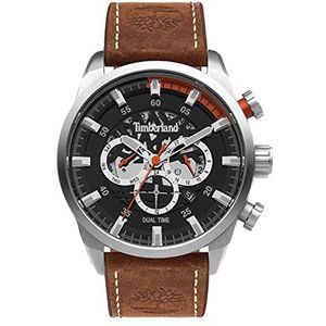 Timberland Heren analoog kwarts horloge met lederen armband TDWGF2100602