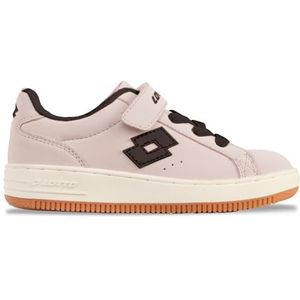 LOTTO Unisex Yarin K Sneakers voor kinderen, Stone Black, 35 EU