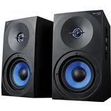 Woxter - DL-410 FX Gaming Speaker - Zwart - Hout - Stereo 2.0
