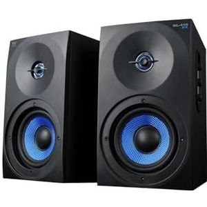 Woxter - DL-410 FX Gaming Speaker - Zwart - Hout - Stereo 2.0