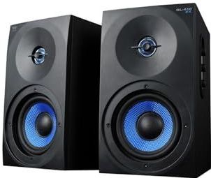 Woxter - DL-410 FX Gaming Speaker - Zwart - Hout - Stereo 2.0