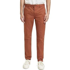 Scotch & Soda Mott Slim Fit Chino, Deep Toffee 6765, 29W / 32L