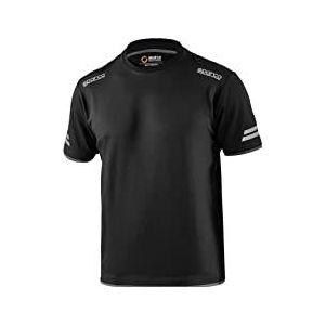 Sparco - TUCSON - T-shirt - Zwart - Technisch Werkshirt met Reflecterende Details