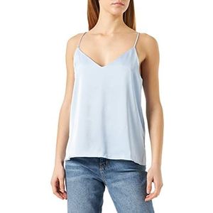 Vila Dames Vienna Ravenna V-hals Singlet/KA Top, Kentucky Blue, 38, Kentucky Blue, 38