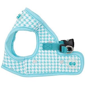 Puppia PAQA-AH1415 Hondenvest, Aggie Harness B, x-small, blauw