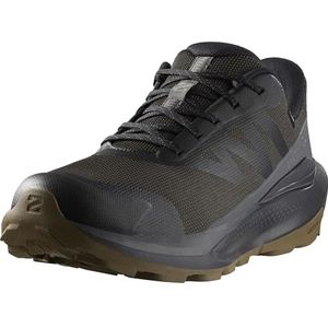 Salomon Elixir Tour waterdichte wandelschoen voor heren, zwart asfalt castlerock, 44 EU