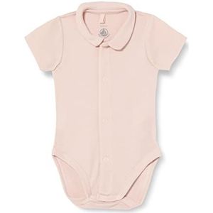Petit Bateau Cocompd Acol Babymeisje A07Q5, roze, 3 m, 3 maanden, uniseks baby, Roze