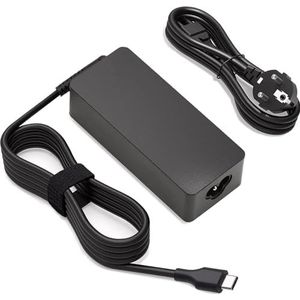 65W USB C oplader voor Lenovo Thinkpad T480 T580 T480S T590 X1 Carbon ThinkPad Yoga C740 S740 720 730 910 C930 C940 Chromebook 100e 300e 500e C330 C340 netadapter Laptop