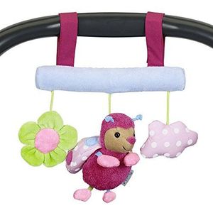 Sterntaler Speelgoed om op te hangen met klittenbandsluiting, kever katharina, inclusief rammelaar, leeftijd: voor baby's vanaf de geboorte, meerkleurig