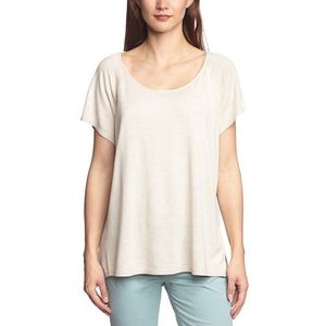 ESPRIT Dames trui van licht en zacht viscose-poly-kwaliteit 064EE1I001, Beige (zandbank Melange 170), M