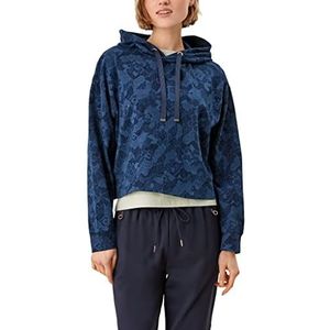 s.Oliver Women's 120.10.202.12.130.2112134 T-shirt, Navy AOP, S