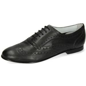 Melvin & Hamilton oxford schoenen dames sonia 1, zwart, 39 EU