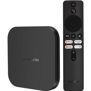 Xiaomi - TV Box S 4K - Mediaspeler - Zwart - Android TV 10.0