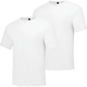 Hanes T-shirt voor heren, Wit, M