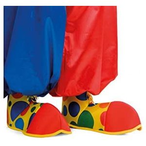 Carnival Toys 3123 Clownschoenen, volwassenen, stof, kleurrijk