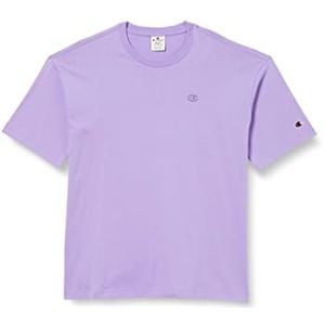 Champion Rochester 1919 Logo ape S-S T-shirt, lavendel ton in ton (Pau), S voor heren, Lavender toon in toon (Pau), S