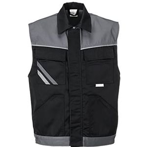 Planam Highline heren vest zwart leisteen zink model 2713 maat XXXL