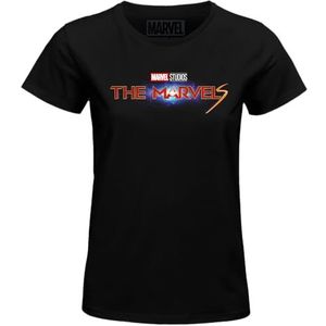 Marvel Studios The WOMAVLSTS020 T-shirt voor dames, zwart, maat XL, Zwart, XL