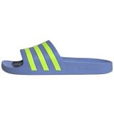 adidas uniseks-volwassene Adilette Aqua Slides Slides, Blue Fusion Lucid Citroenblauw Fusion, 38 EU