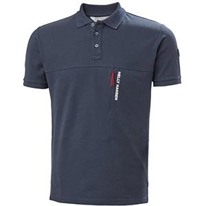 Helly Hansen RWB Polo T-Shirt 619 Skagen Blue Plaid S